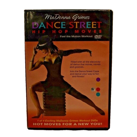MaDonna Grimes Dance Street Groove to the Moves Set of 3 DVD Workout Videos - Picture 3 of 8